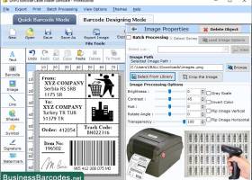 Data Bar Element Scanning Application screenshot