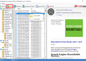 MailsDaddy Lotus Notes to Office 365 Mig screenshot