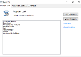 WinGuard Pro screenshot