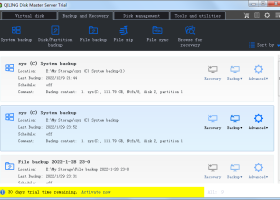 QILING Disk Master Server screenshot