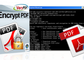 PDF Security and Signature screenshot