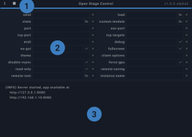 Open Stage Control screenshot