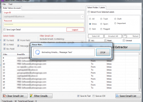 Yahoo Email Address Grabber screenshot