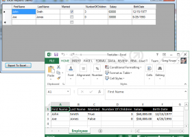 Excel Reports screenshot