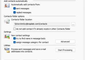 Add Contacts screenshot