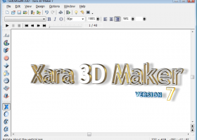 Xara 3D Maker screenshot