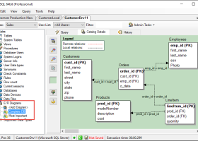 WinSQL screenshot