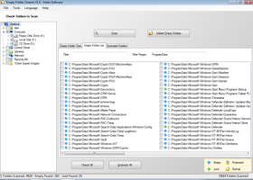 4dots Empty Folder Cleaner screenshot