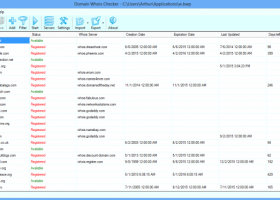 Domain Whois Checker screenshot