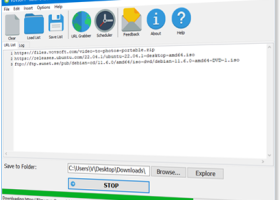 VOVSOFT - Batch URL Downloader screenshot