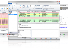 Advanced Email Verifier screenshot