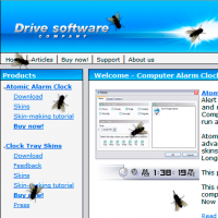 Fly on Desktop Screensaver screenshot