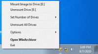 WinArchiver Virtual Drive screenshot