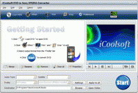 iCoolsoft DVD to Sony XPERIA Converter screenshot