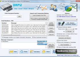 Bulk SMS USB Modem screenshot