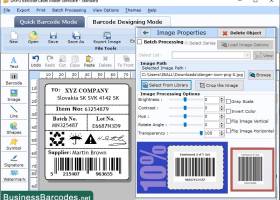 Create Interleaved 2 of 5 Barcode screenshot