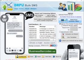 Bulk SMS Software Free Download screenshot