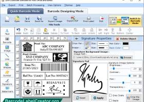 Post Office Barcode Maker screenshot