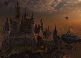 Sky Citadel 3D Screensaver screenshot