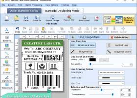 Professional Barcode Label Maker screenshot