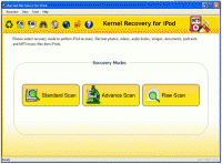 iPod Data Recovery Software screenshot