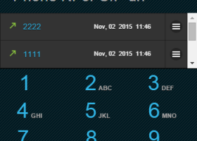 WebPhone screenshot