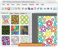 Birthday Cards Designer Software screenshot