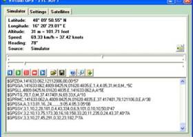 Virtual GPS screenshot