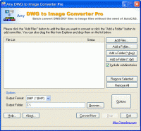 DWG to JPG Converter Pro 2011.10 screenshot