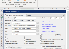 DoneEx XCell Compiler screenshot