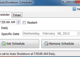 AutoShutdown Scheduler screenshot