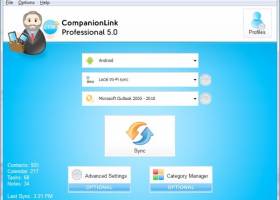 CompanionLink Professional screenshot