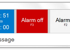 Alarm screenshot