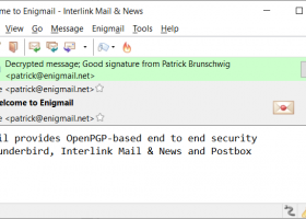 Enigmail screenshot