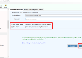 Email Extractor Wizard screenshot