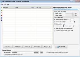 Ailt PowerPoint to SWF Converter screenshot