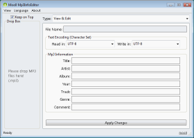 Moo0 Mp3InfoEditor screenshot