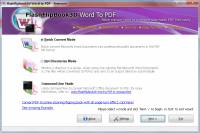 FlippingBook3D Word to PDF Conveter screenshot