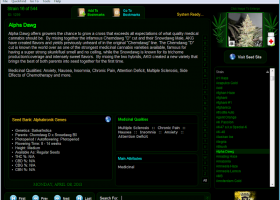 The Cannabis Strain Directory screenshot