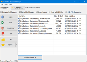 VOVSOFT - Document Manager screenshot