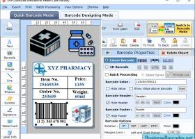 Healthcare Barcode Maker Software screenshot