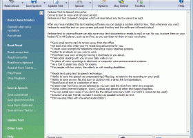 Verbose Text to Speech Software screenshot