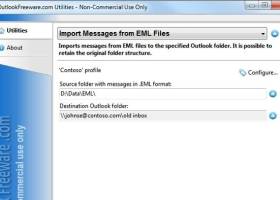 Import Messages from EML Format screenshot