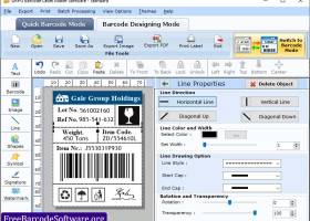 Free Barcode Software screenshot