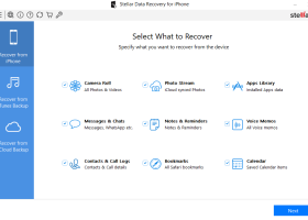 Stellar Data Recovery for iPhone screenshot