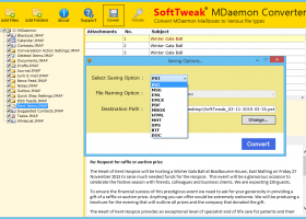 MDaemon to PST Wizard screenshot