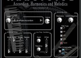 Akkordica Virtual Accordion VSTi screenshot