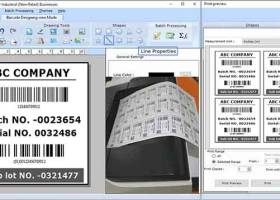 Warehouse Labeling & Printing Program screenshot