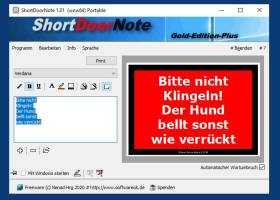 ShortDoorNote screenshot