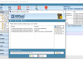 Batch OST to PST Converter screenshot